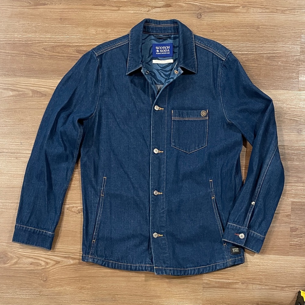 Scotch & Soda Dark Indigo Denim Jacket